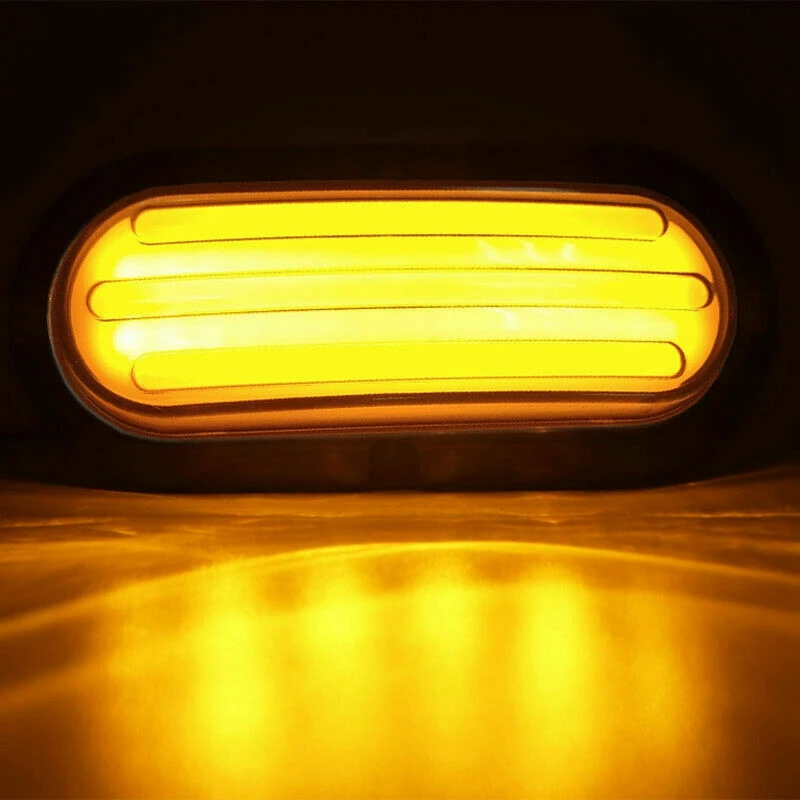 

2PCS 74LED Tail Lights Rear Turn Signal Lamp Brake Indicator Warning Light for Truck Trailer SUV Van RV