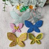 new 6 pcs butterflies metal cutting die mould scrapbook decoration embossed photo album decoration card making diy handicrafts