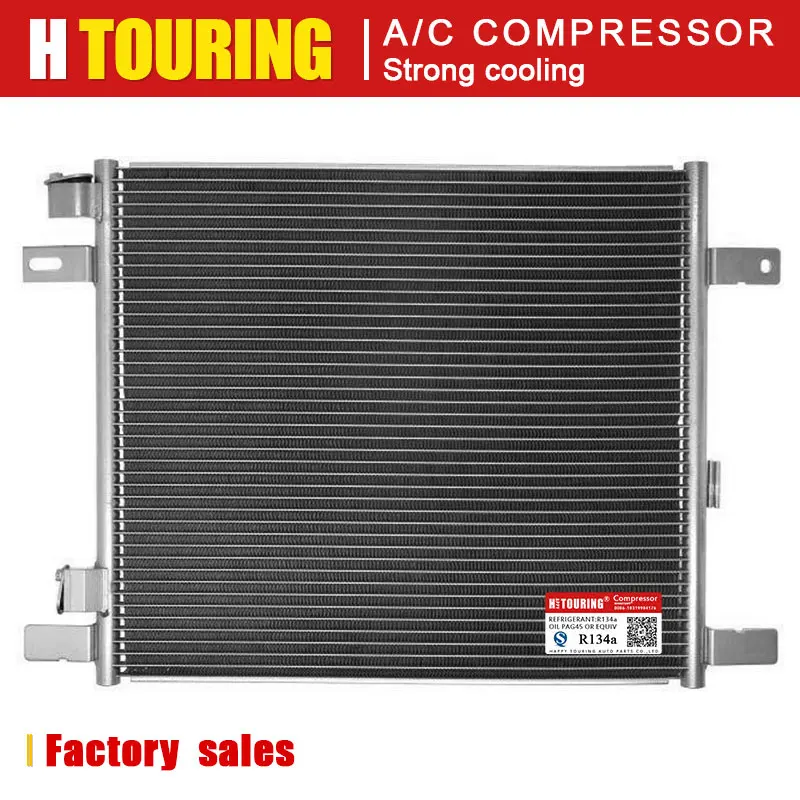 Кондиционер кондиционера AC AirCon A/C конденсатор в сборе для Даф LF 45 55 1400599 1408698 NISSENS
