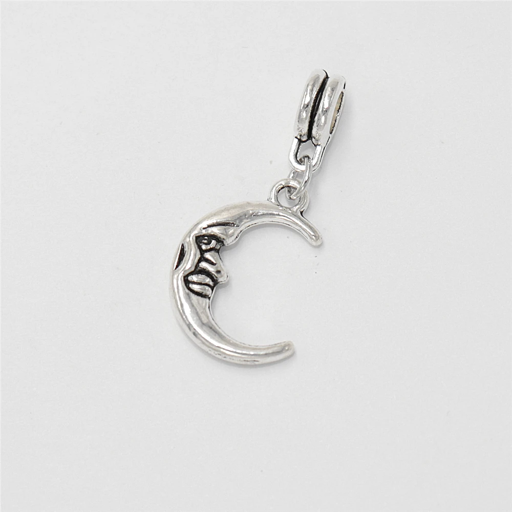 

Бусины-подвески в виде Луны 10 шт., подходят для женского ожерелья, браслета, подвесок, изготовление ювелирных изделий своими руками