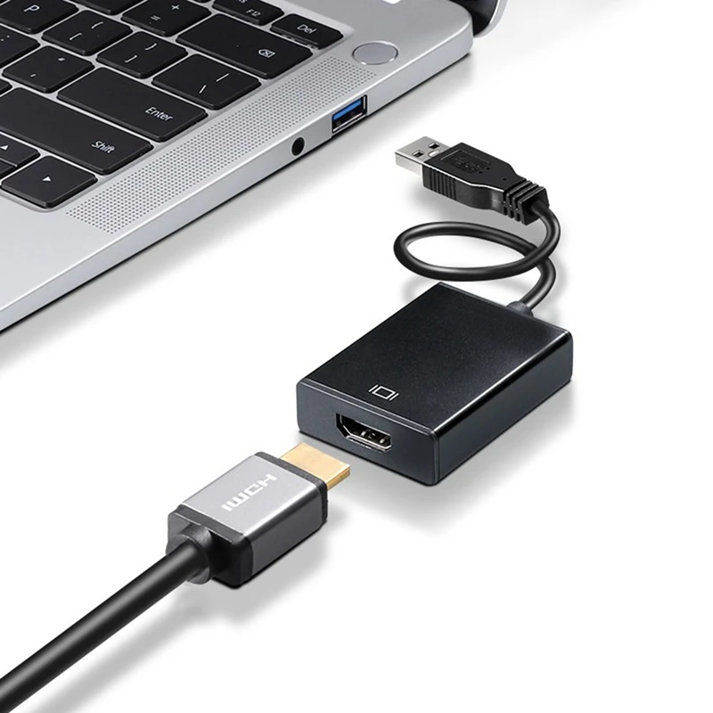 USB к HDMI адаптер 3 0 HD 1080P видео o Ie конвертер Поддержка ноутбука ПК проектор