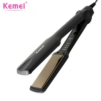 kemei km 329 professional hair straightener tools hair iron curling pranchas chapinha ionic flat iron straightening irons