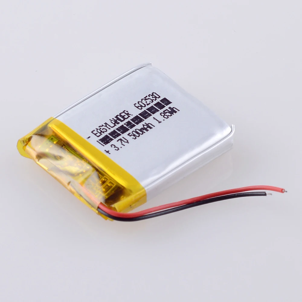 Автомобильный видеорегистратор DVR литий-полимерный аккумулятор 602530 портативный