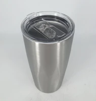 stainless steel tumbler vacuum insulated double wall 20 oz tumbler with clear lids travel mug keep cold or hot drinks vaso