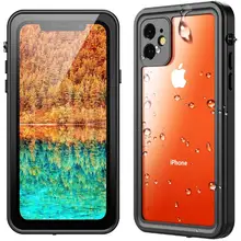 Водонепроницаемый чехол для iPhone 11 прочный защитный со