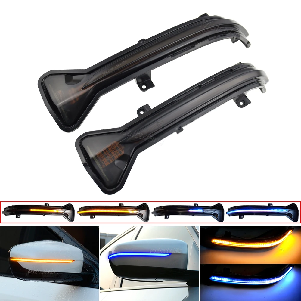 

2PCS For BMW 3er G20 G21 G28 G2x 2019 2020 LED Dynamic Blinker Sequential Indicator Turn Signal Light Side Rear View Mirror Lamp