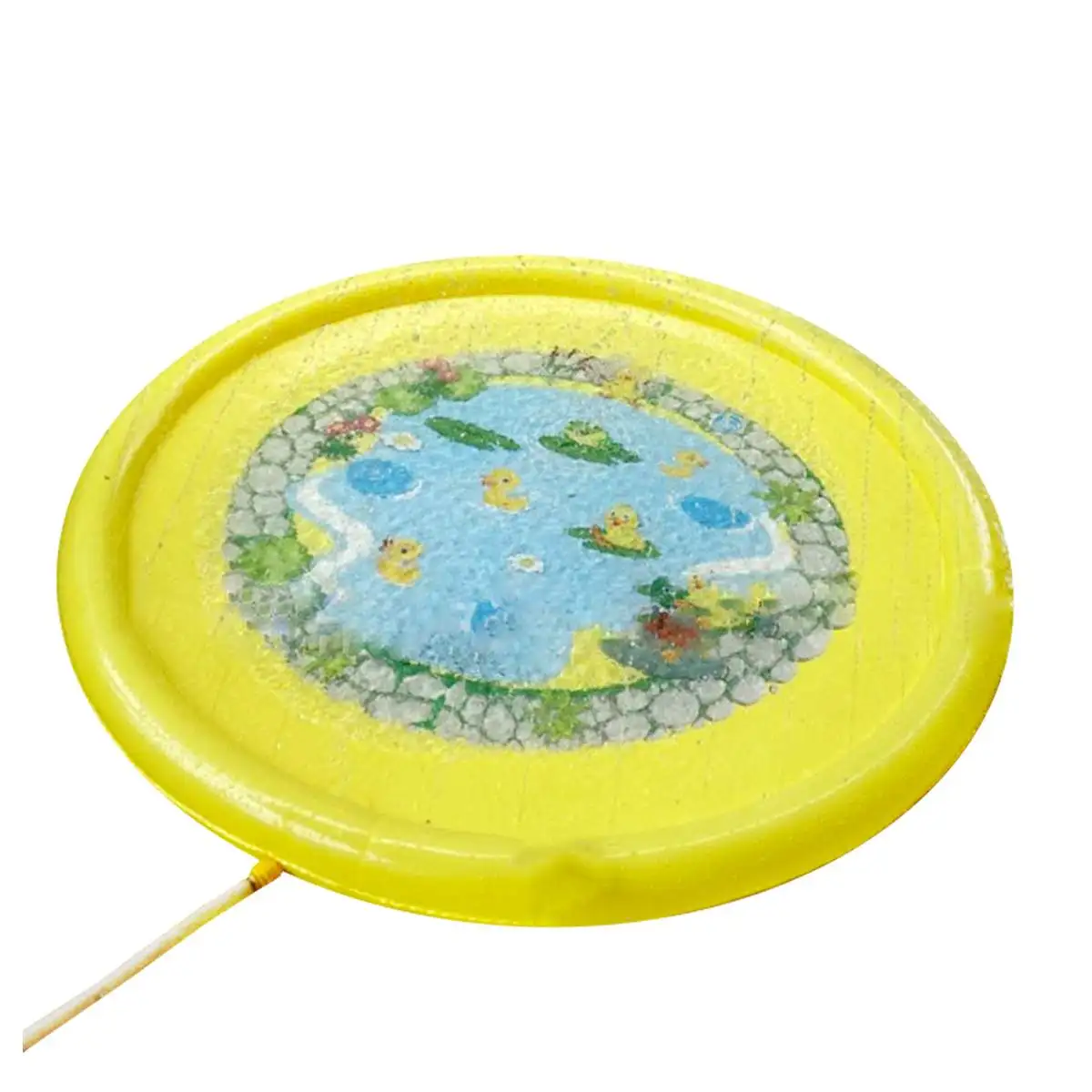 

150/170cm Kids Inflatable Water Sprinkler Mat Round Summer Cooler Outdoor Lawn Frolic Pad Swimming Pool Children's Day Gift Toys