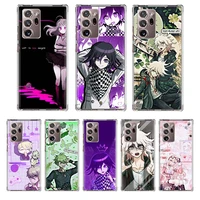 anime danganronpa v3 phone case coque for samsung galaxy note 20 ultra note 10 plus 8 9 f52 f62 m31s m30s m51 m11 cover funda