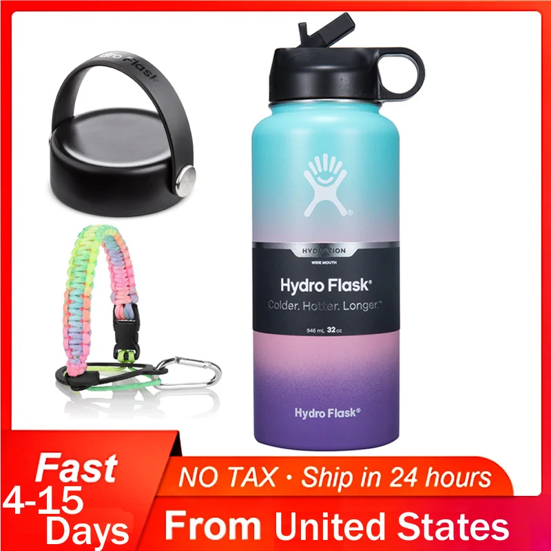 Бутылка для воды HydroFlask бутылка из нержавеющей стали с вакуумной изоляцией и