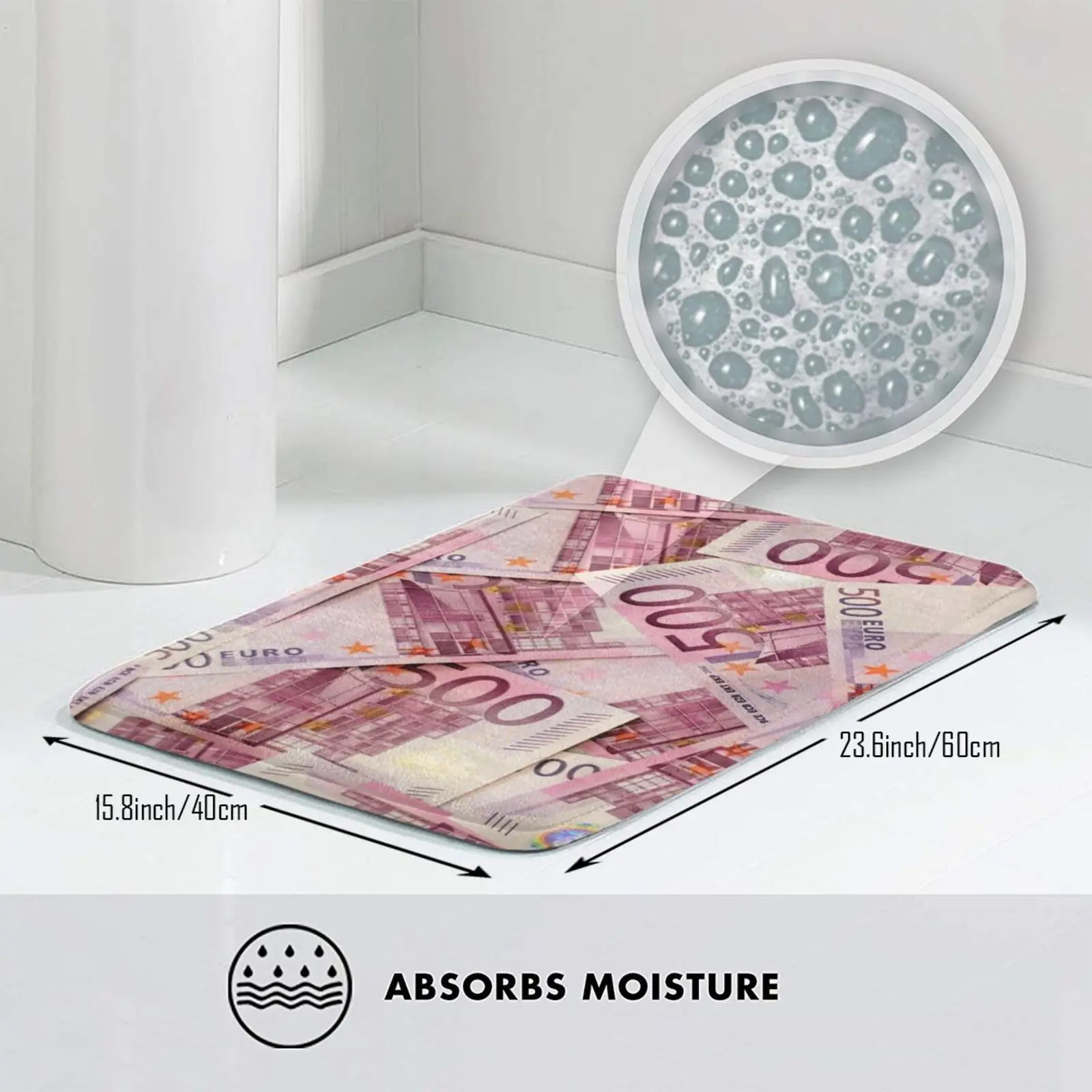 Cheddar: коврик для входной двери в зоне евро ванной ковер денег долларов дешево