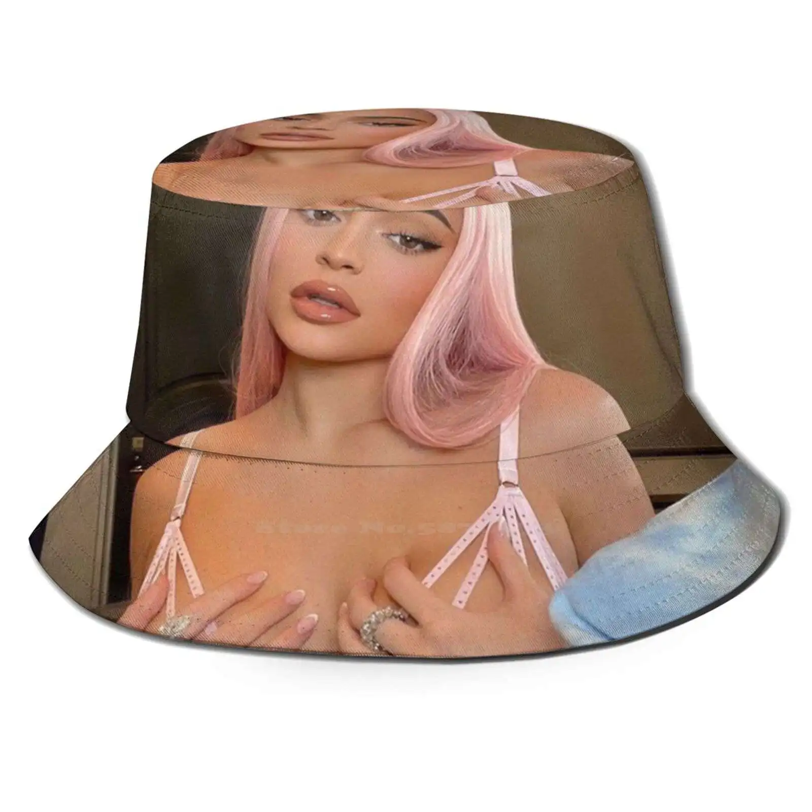 Корейская женская уличная шляпа от солнца, Панама, кепка Kylie Jenner Kyliejenner Kardashian