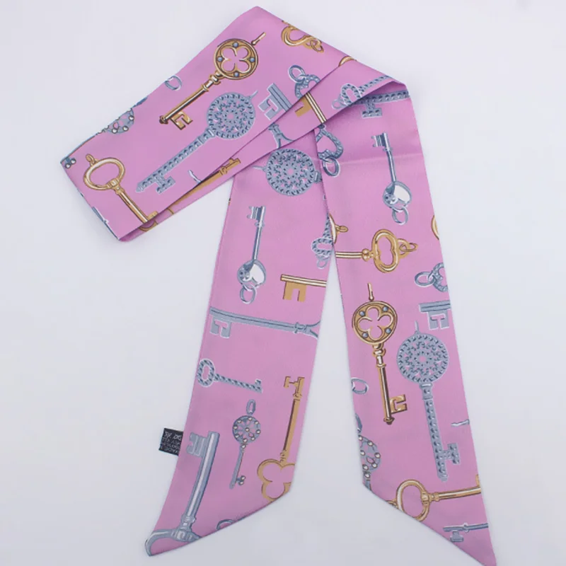 

NEW Women’s Fashion Silk Scarf Ribbon Handbag Handle Headband Wristband