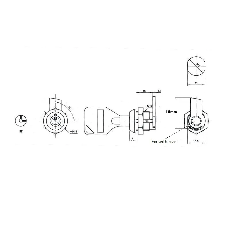 С выдвижными ящиками трубчатый Cam Lock для дома важные вещи с высокой степенью