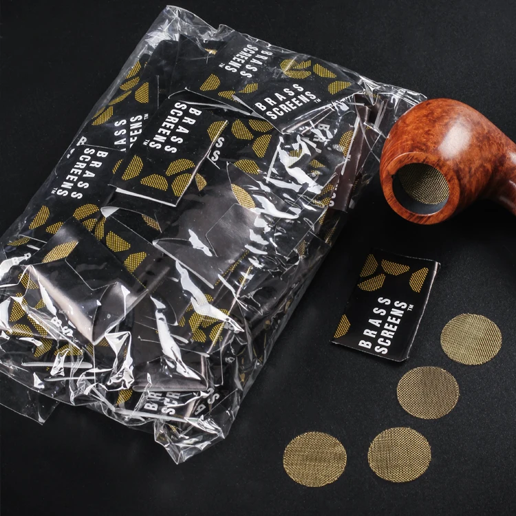 Латунные фильтры для курительной трубки 500 экрана (1 коробка) 3/4 дюйма|pipe screens|for