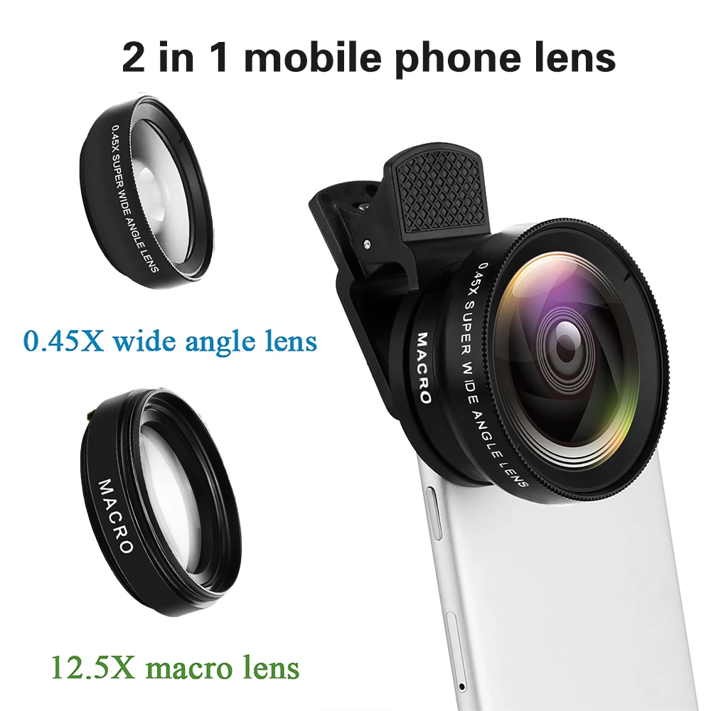 Объектив FORNORM PP4w для смартфона универсальный широкоугольный|Объективы мобильных