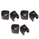 6 шт. Универсальный Велосипедный фонарик зажим для крепления на руку Зажим для рыболовной лампы штатив