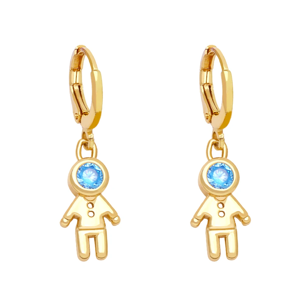 Симпатичные золотистые мини-серьги в форме звезды для женщин CZ серьги мальчика и