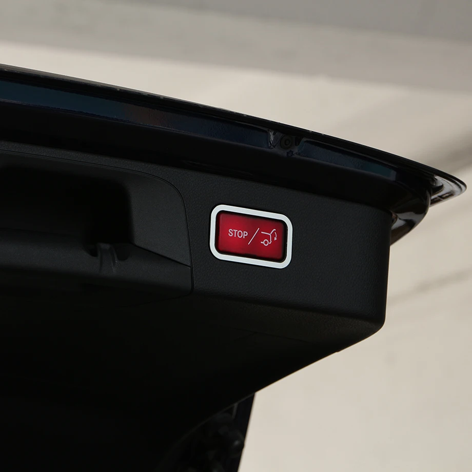 Высококачественная накладка на заднюю дверь Автомобильная наклейка для Mercedes Benz