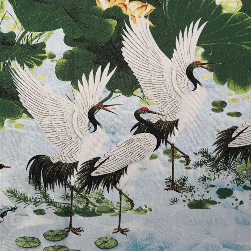 Китайская старинная шелковая картина Thangka с вышивкой | Дом и сад