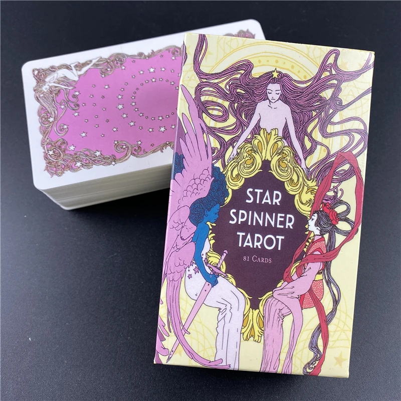 Настольная версия Спиннер в форме звезды Tarot английская карточка оракла Веселая