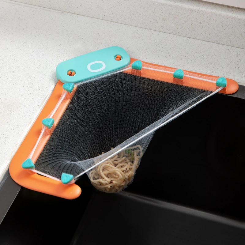 

1pc Octopus Sink Drain Rack Kitchen Sink Garbage Filter Net Dishwashing Tank Leftovers Rice Disposable Leak-proof Net Drain Rack