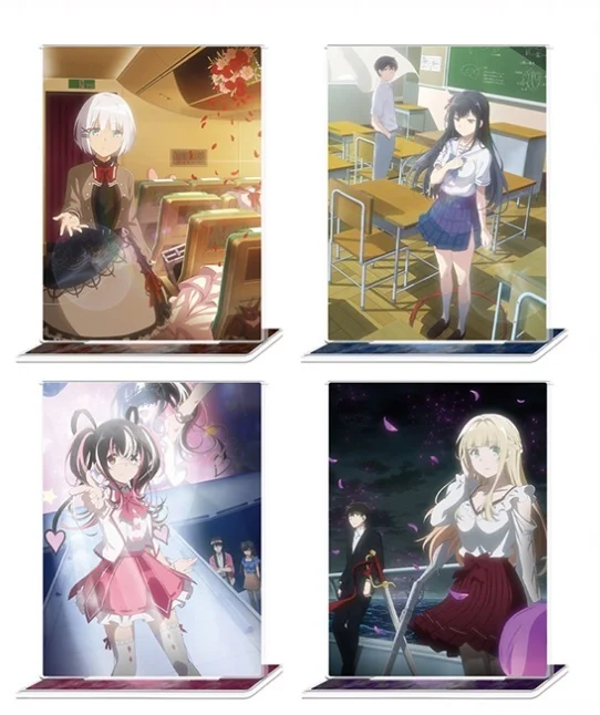 

Аниме Детектив уже мертвый Siesta Natsunagi Nagisa фигурка на акриловой подставке модель пластина настольное украшение квадратный подарок