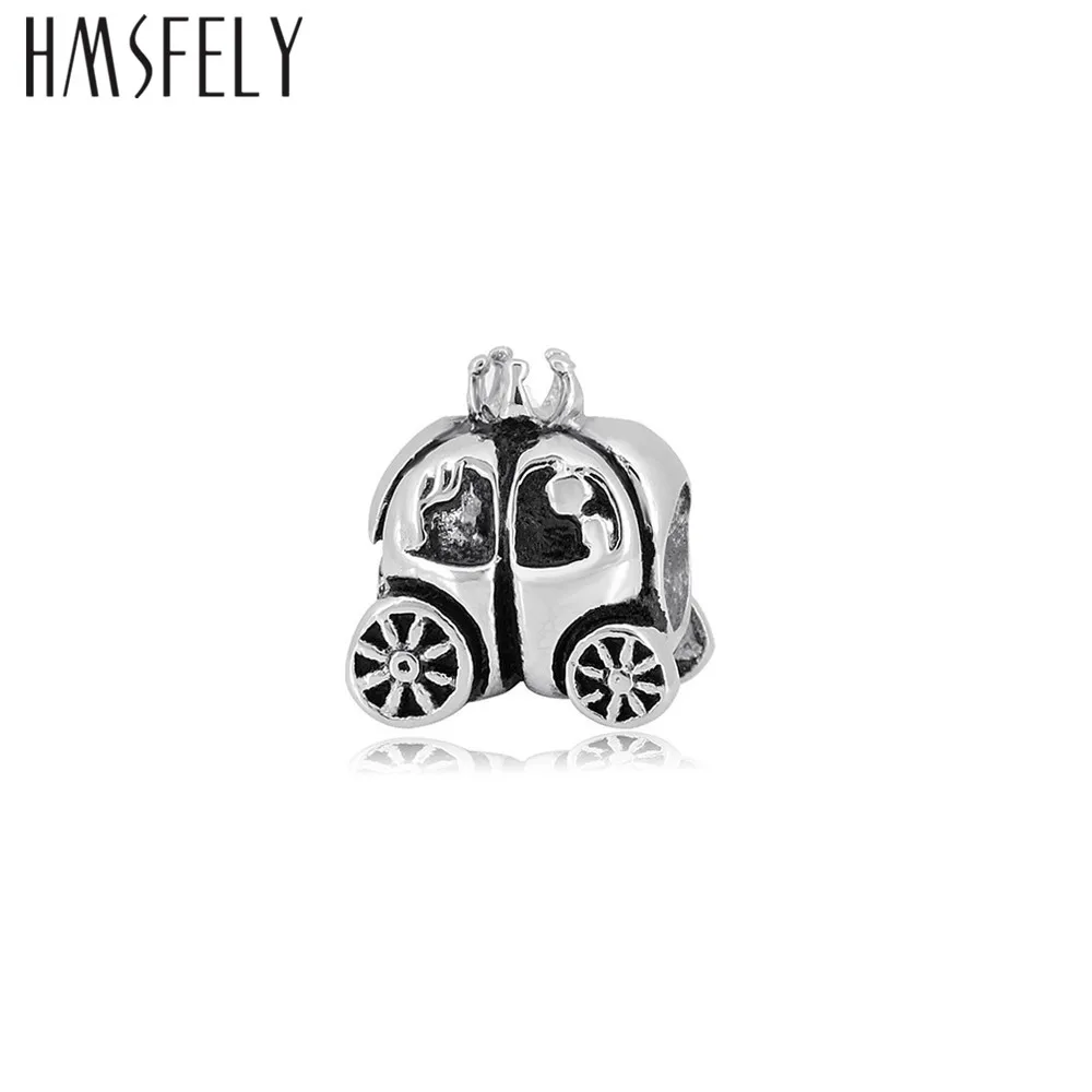 HMSFELY Европейский 316L нержавеющая сталь Материал бисер с большим отверстием