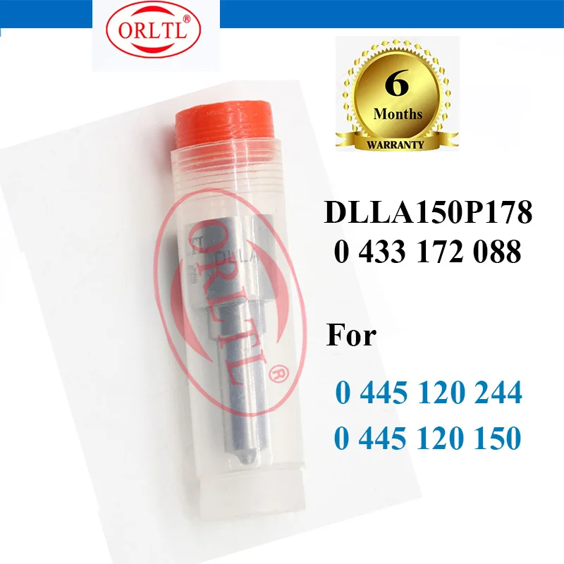 DLLA150P1781 0 433 172 088 Топливная форсунка DLLA 150P 1781 0433172088 для 0445120244 0445120150 445 120 244 150 |
