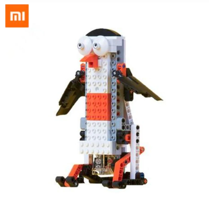 Новые оригинальные умные строительные блоки Xiaomi MITU, робот 305, блоки, управление через Bluetooth, программирование, различные модели, детские игрушки