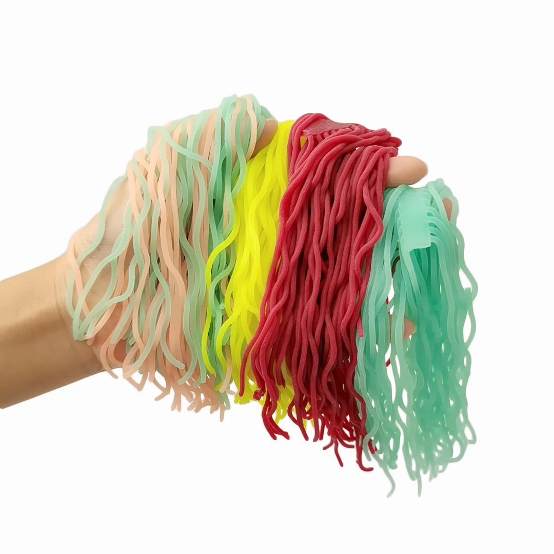 Флуоресцентная игрушка-Лапша для розыгрыша светящаяся игрушка-антистресс