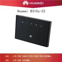 unlocked huawei 4g wireless routers b315 b315s 22 3g 4g cpe routers wifi hotspot router with sim card slot free antenna pk b310