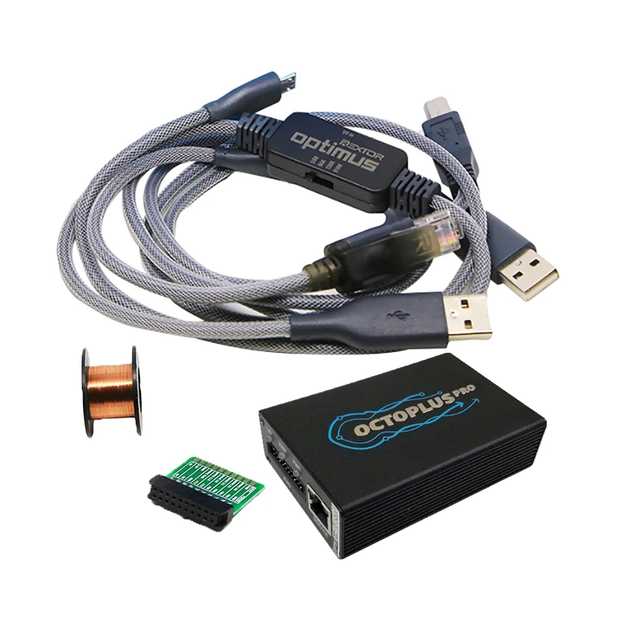 Активированная коробка OCTOPLUS PRO для Samsung LG + EMMC / JTAG 5 кабелей|Переходники и адаптеры|