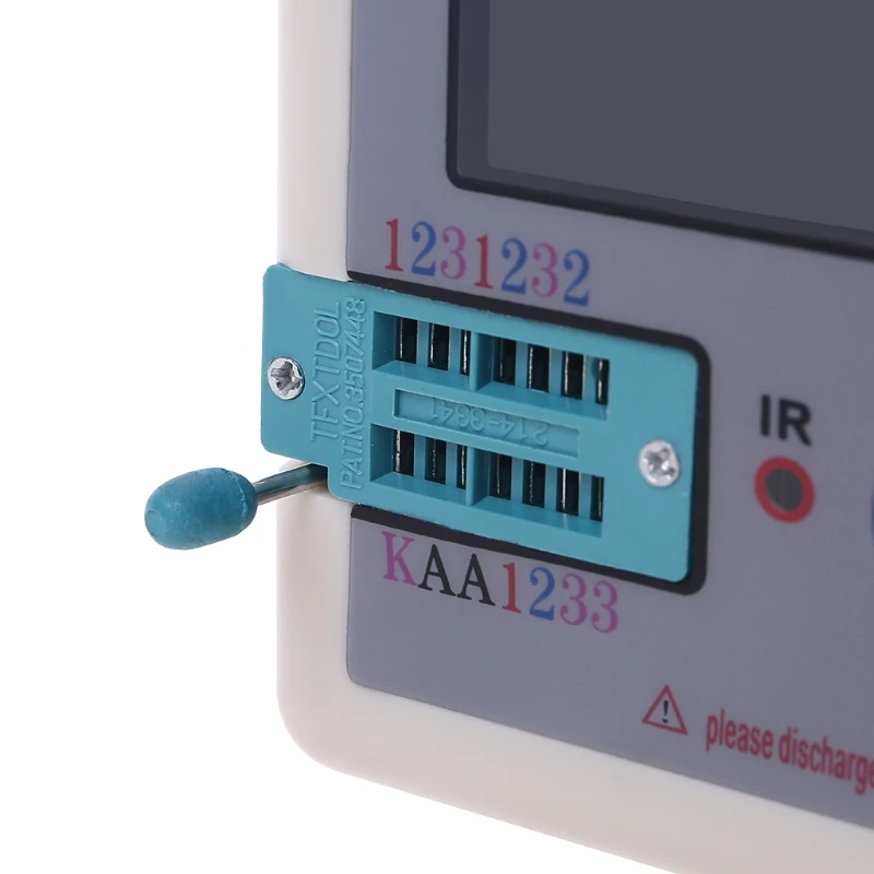 Тестер транзисторов Φ 3 5 дюймов цветной дисплей TFT подсветка для диодов триодов