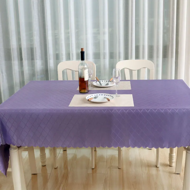 Полиэстеровая скатерть для обеденного стола в европейском стиле с принтом