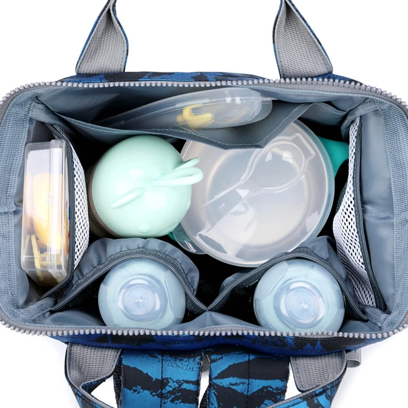 breast pump backpack diaper backpack storage milk bag double layer with cooler for work mom free global shipping