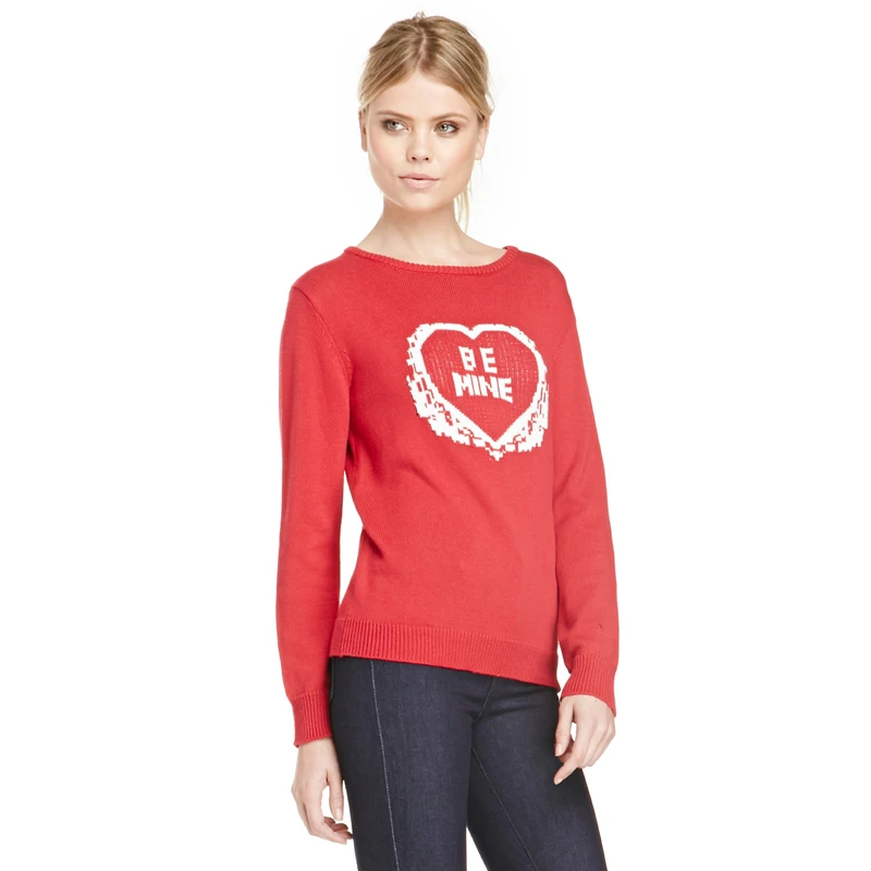 HDY Haoduoyi новинка Осенние Топы женская одежда длинный рукав с буквенным принтом