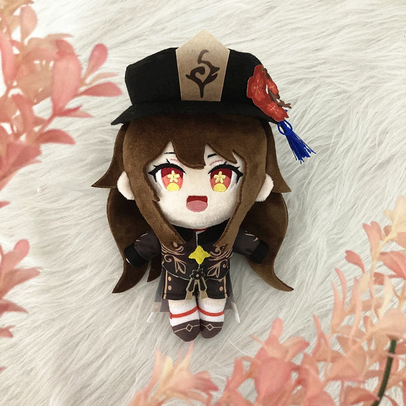 

Genshin Impact Hu Tao XIAO Zhongli Morax Tartaglia Klee Barbatos Vebti Diluc Plush Doll Pillows Cosplay Cartoon Props Xmas Gift
