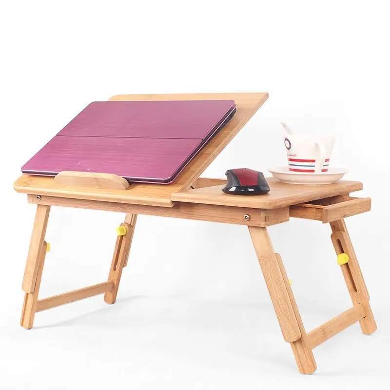 Офисная мебель Biurko поднос для кровати Mesa Dobravel Escritorio Mueble Bambu подставка ноутбука