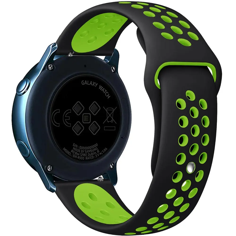 Спортивные часы ремешок для samsung Galaxy Watch 42 мм активный смарт запасные ремешки