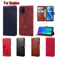 flip cover for realme q3s q3i q3 q2i q2 pro case leather wallet phone protective shell book for realme q 3 2 2i 3i 3s case etui