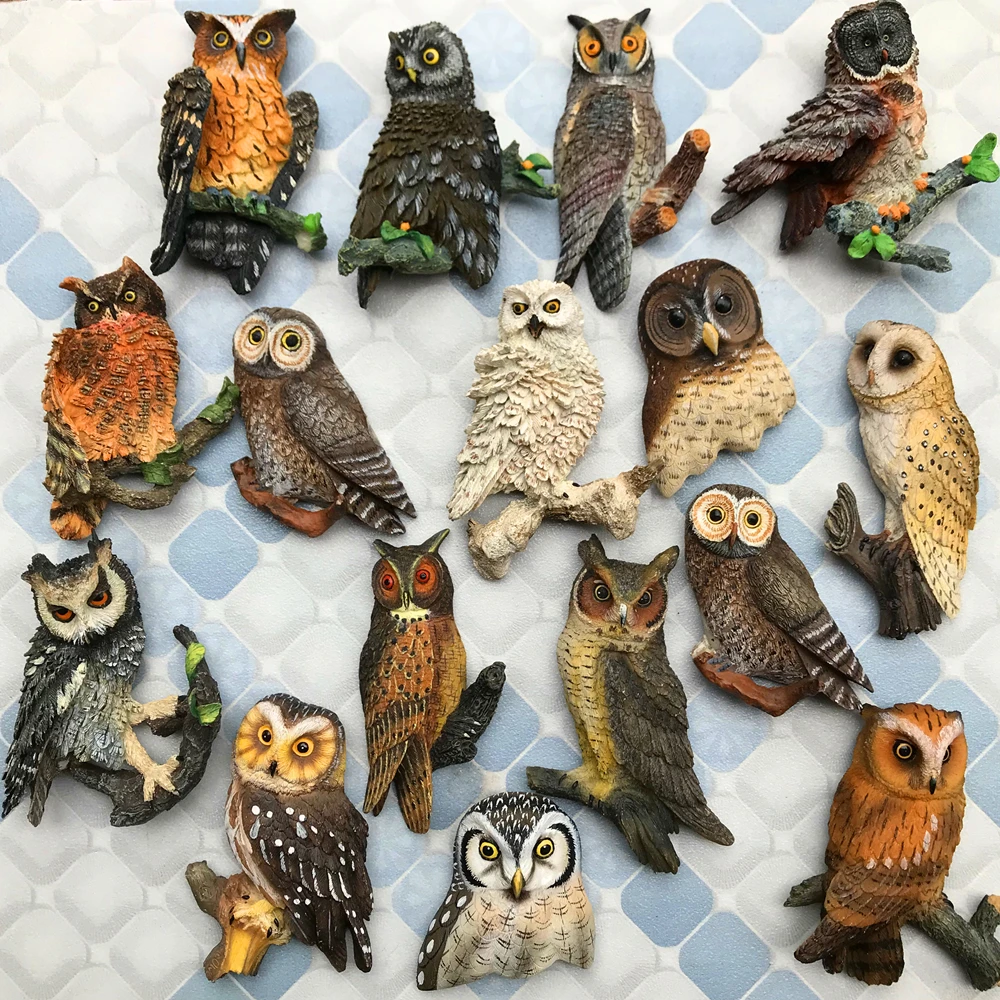 

QIQIPP Super Fine Owl Fridge Magnet