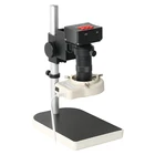 Электронный цифровой ремонтный микроскоп 48 МП 1080P 60fps HDMI USB камера с увеличением с креплением объектив со светодиодный Ной подсветкой для ремонта телефонов печатных плат