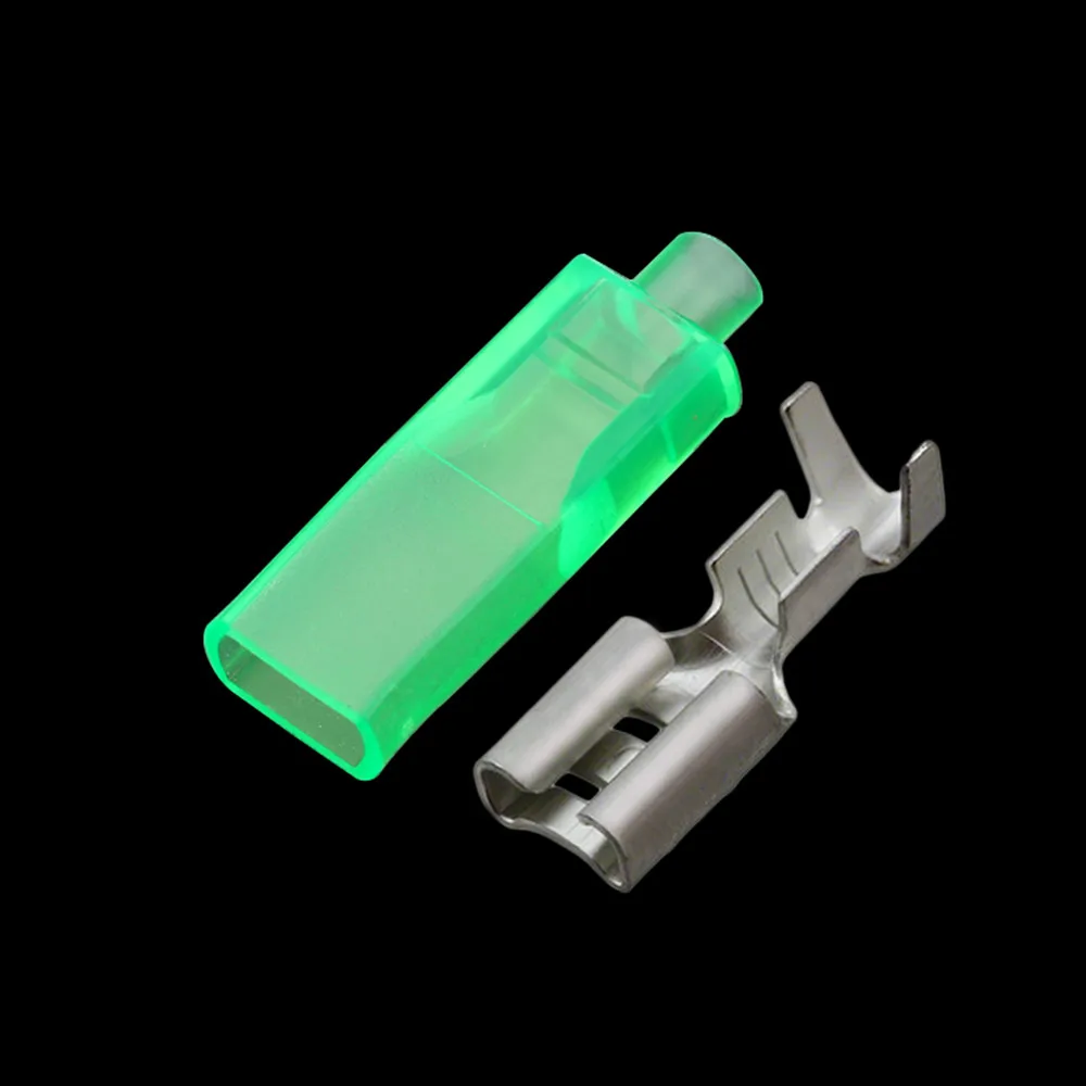 50pcs 6.3mm Female Crimp Terminal wire faston Connector DJ7013-6.3-21 Обустройство дома