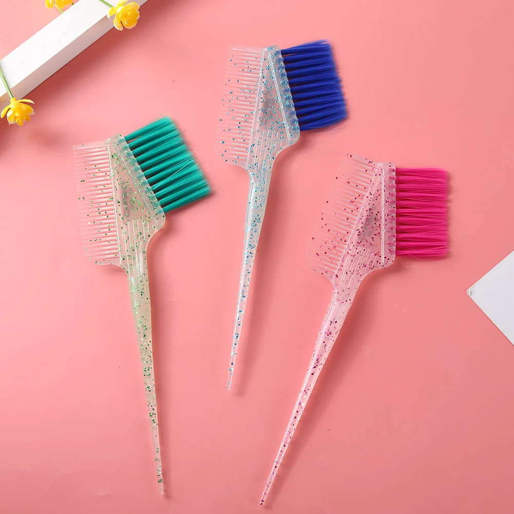 1pc Pro Hair Coloring Brush Hairdressing Hair Dye Brush Barber Hair Coloring Salon Hairdressing Styling Tools