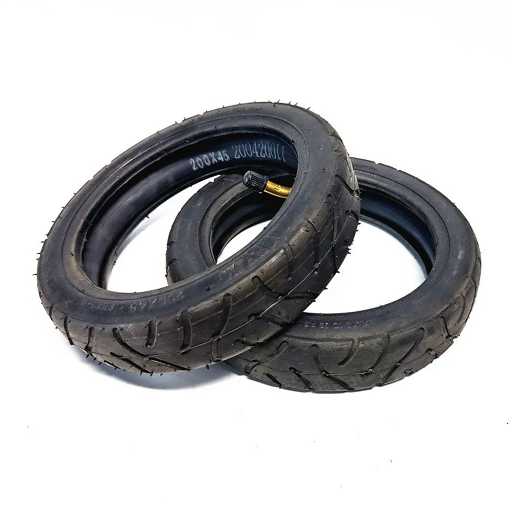 

8-Inch 8X1 1/4 Inner Tube Tire 200x45 Scooter Tire & Inner Tube With Bent Valve For Baby Stroller Electric Scooter Fitting