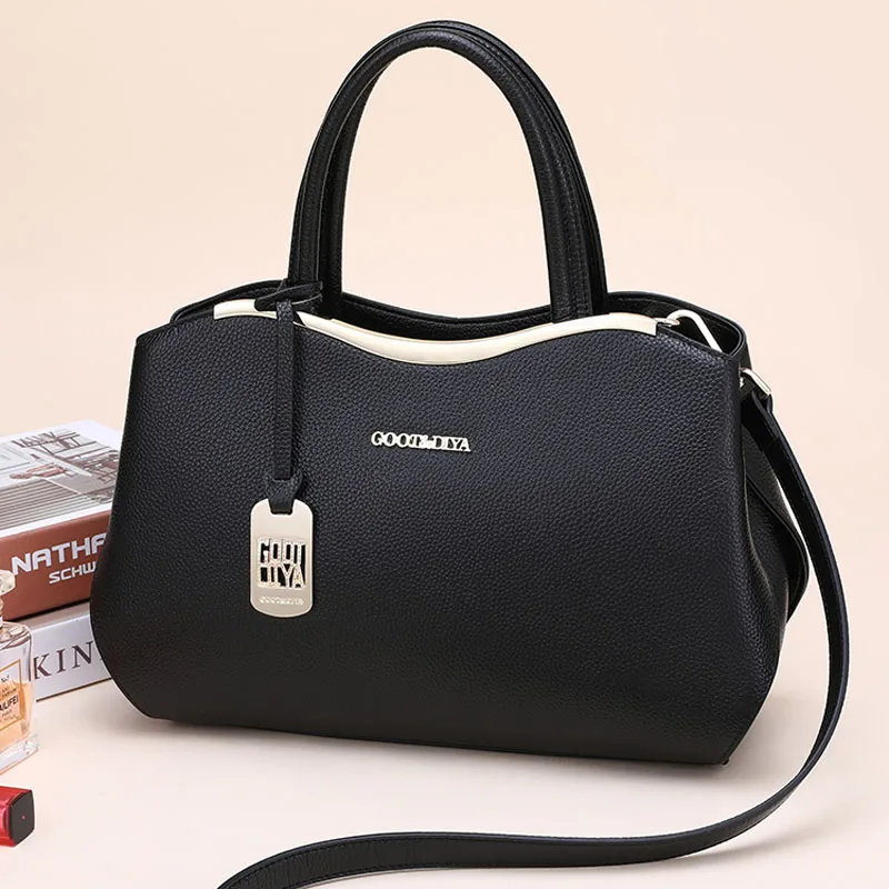 

Quality Women's handbags sac de luxe femme 2021 Fashion Luxury Designer Women's bag Black