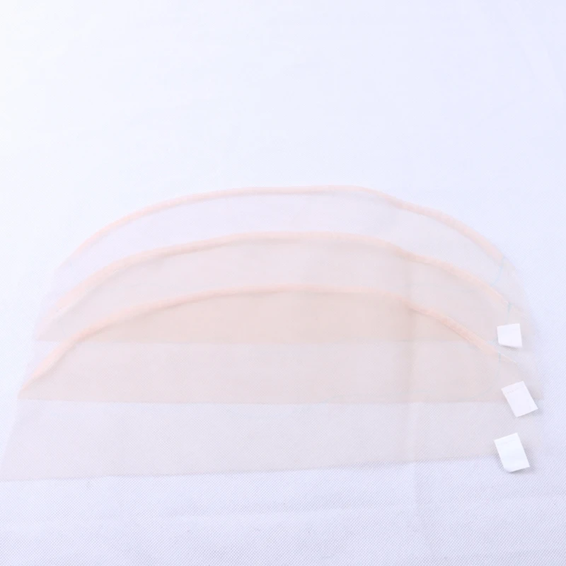 5pcs/bag 13*4 4*4 Lace Net Transparent Closure Frontal Base Hair Net  For Making Lace Wigs Closure Wig Accessory enlarge