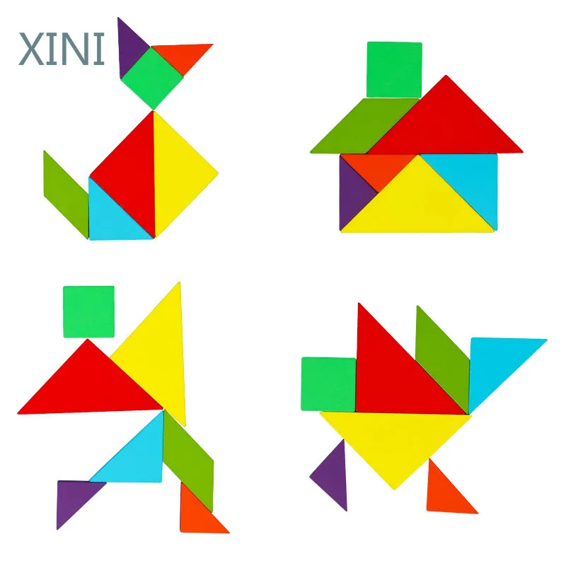 

XINI, детская Магнитная колоритная Книжка-пазл, деревянные игрушки, доска, Детская развивающая игрушка для раннего развития