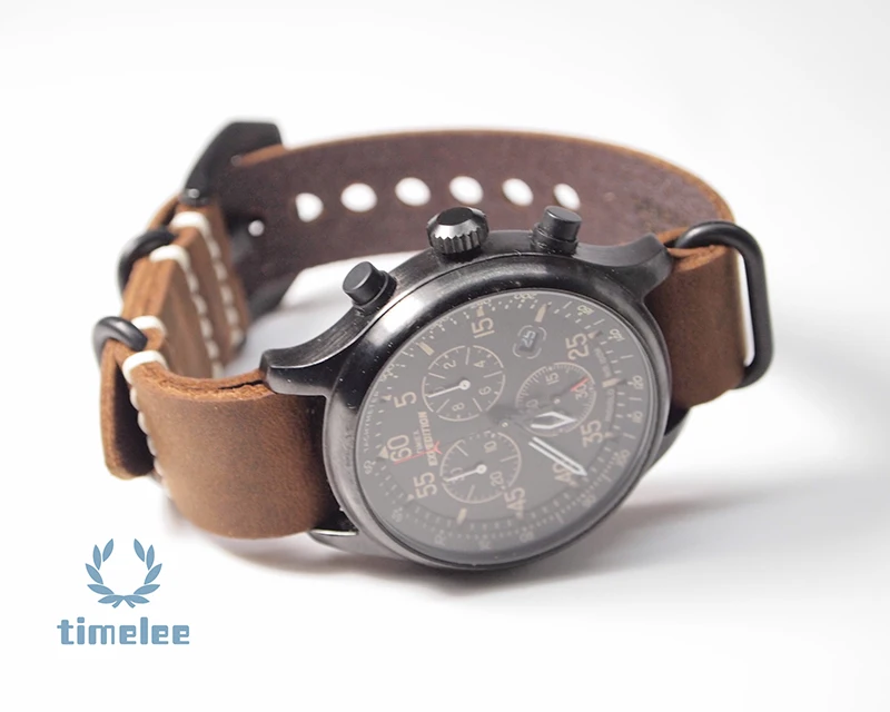 Сменный ремешок для часов crazy horse leather nato 20/мм22 мм/24 мм/26 мм | Наручные часы