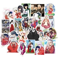103050pcs anime inuyasha waterproof stickers car motorcycle travel luggage phone guitar laptop kid classic toy cool sticker